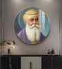Guru Nanak Ji Acrylic Round Wall Art