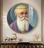 Guru Nanak Ji Acrylic Round Wall Art
