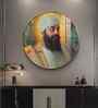 Guru Tegh Bahadur Ji Acrylic Round Wall Art