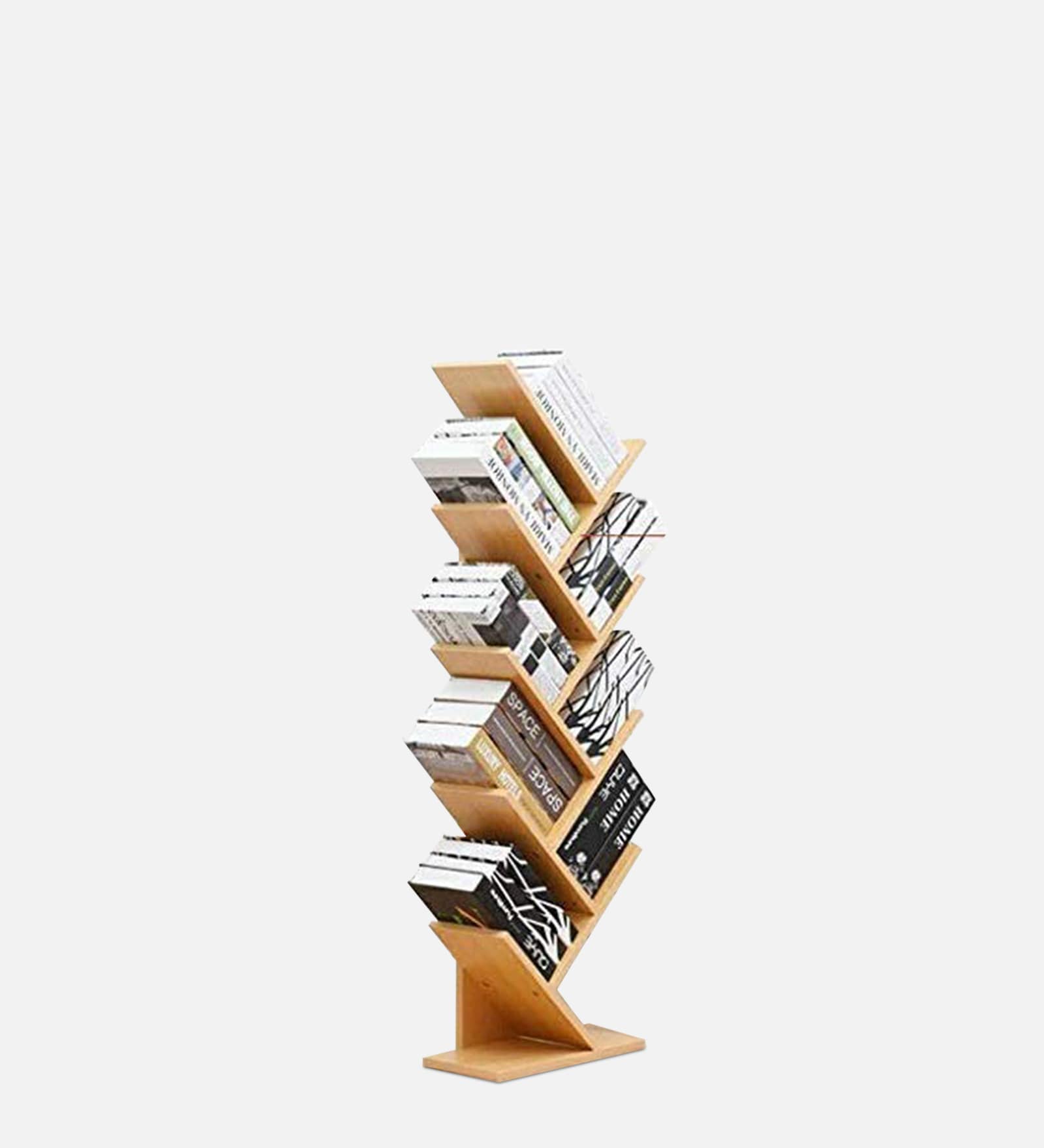 Gypsy Tall Bookshelf in Natural Wood Colour
