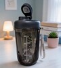 Black Gym Protein Shaker Water Bottle, 600 ml