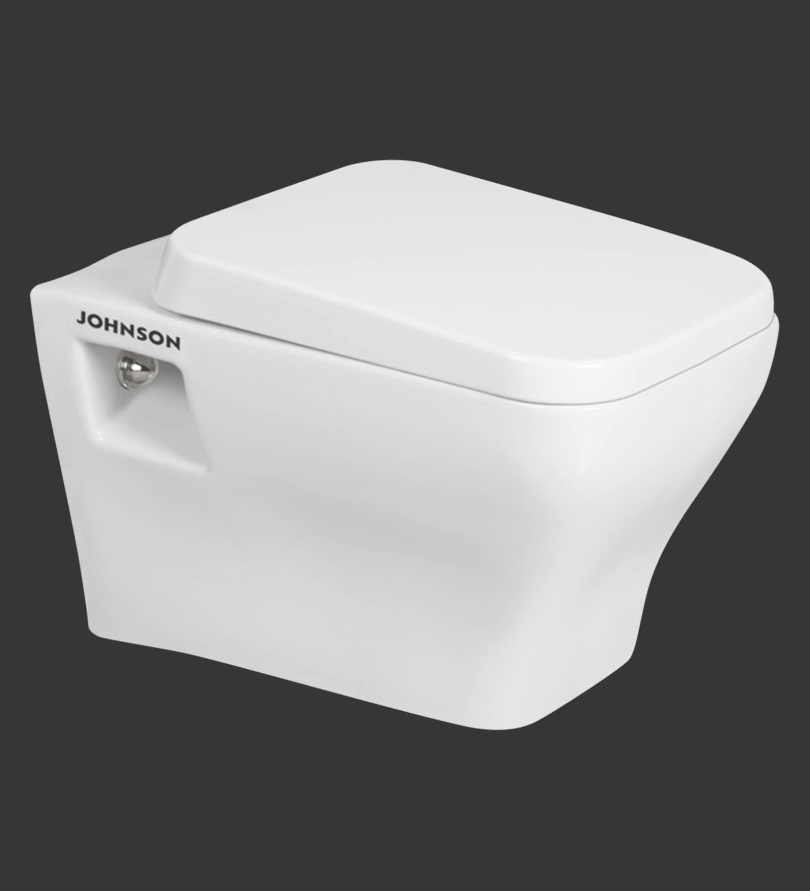 Buy Ceramic White P Trap Wall Mounting Commode (L 28, W 15, H 18