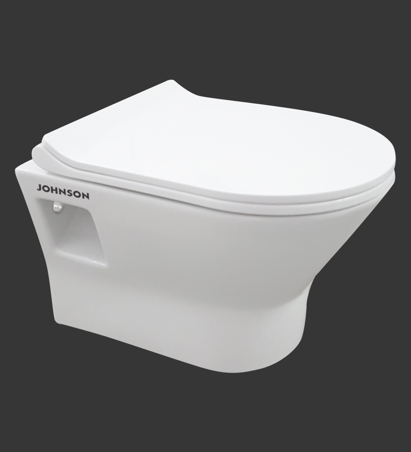 Buy Ceramic White P Trap Wall Mounting Commode (L 28, W 15, H 18