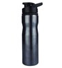 H2Go Omada Black Stainless Steel 750 ML Drinking Bottle