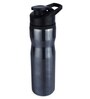 H2Go Omada Black Stainless Steel 750 ML Drinking Bottle