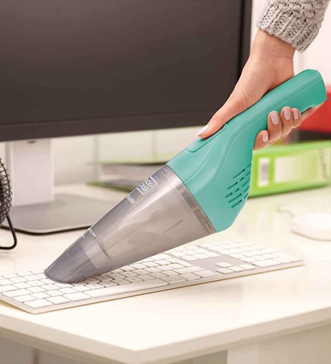 Buy Handheld Vacuum Cleaner 3.6V 1.5Ah Cordless Epp Dry Mint With Bowl