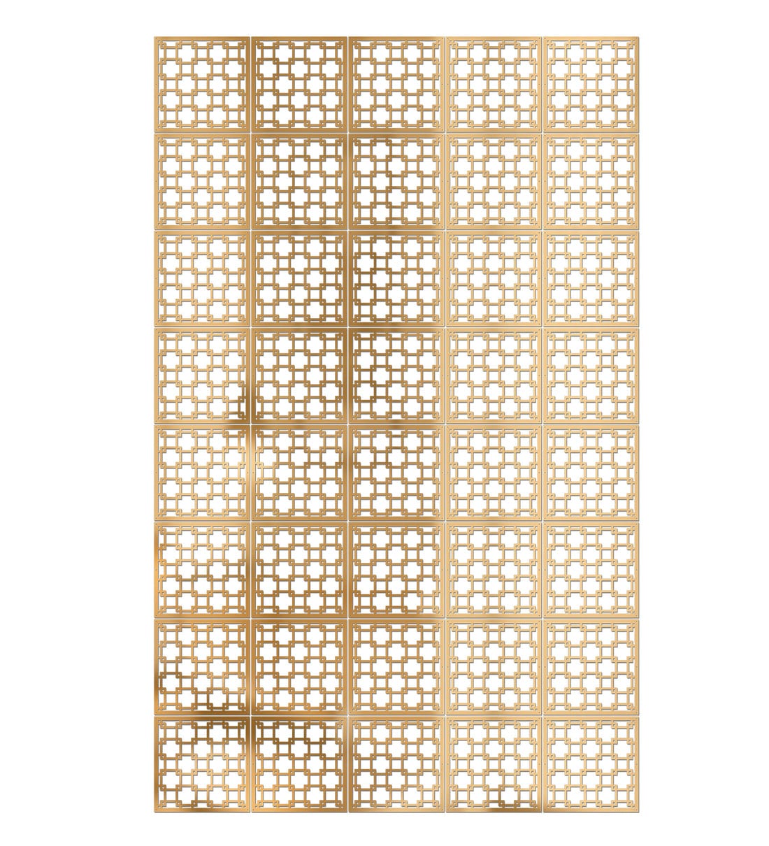 Buy Acrylic Hanging Room Divider in Brown Colour Online Hanging Screen & Dividers Screens