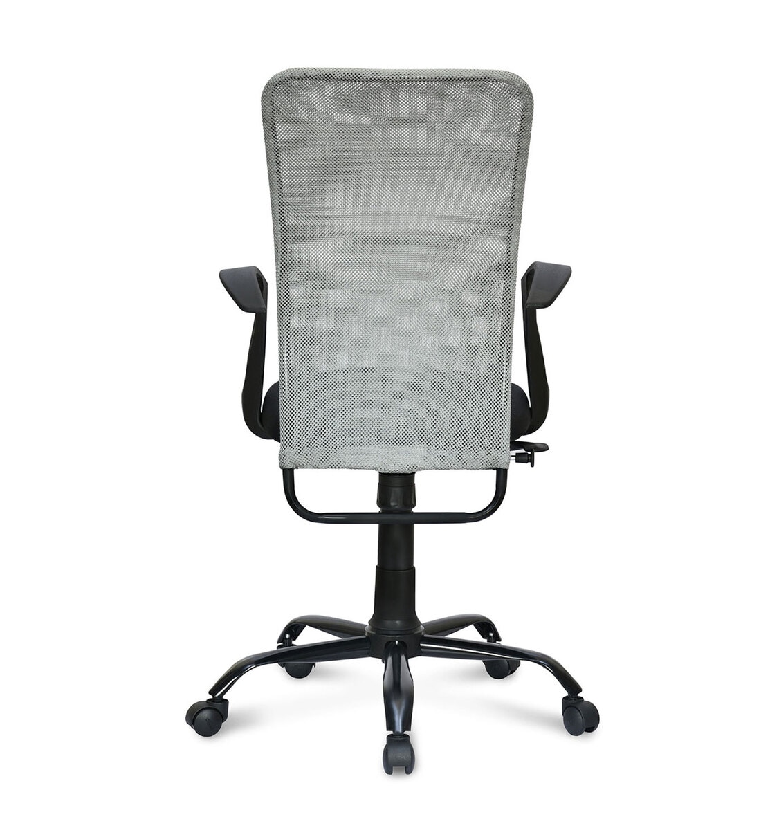 Buy Hanoi Fabric Ergonomic Chair in Grey & Black Colour by Nilkamal