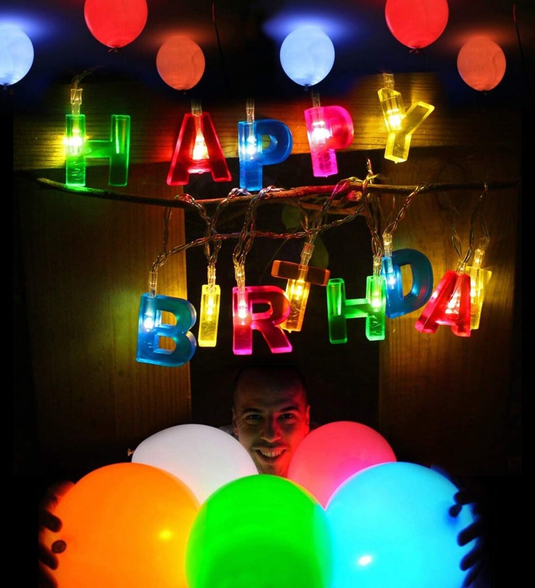 Lichtsnoer LED 'Happy Birthday' Of Tafelset 'Happy Birthday' Aanbieding