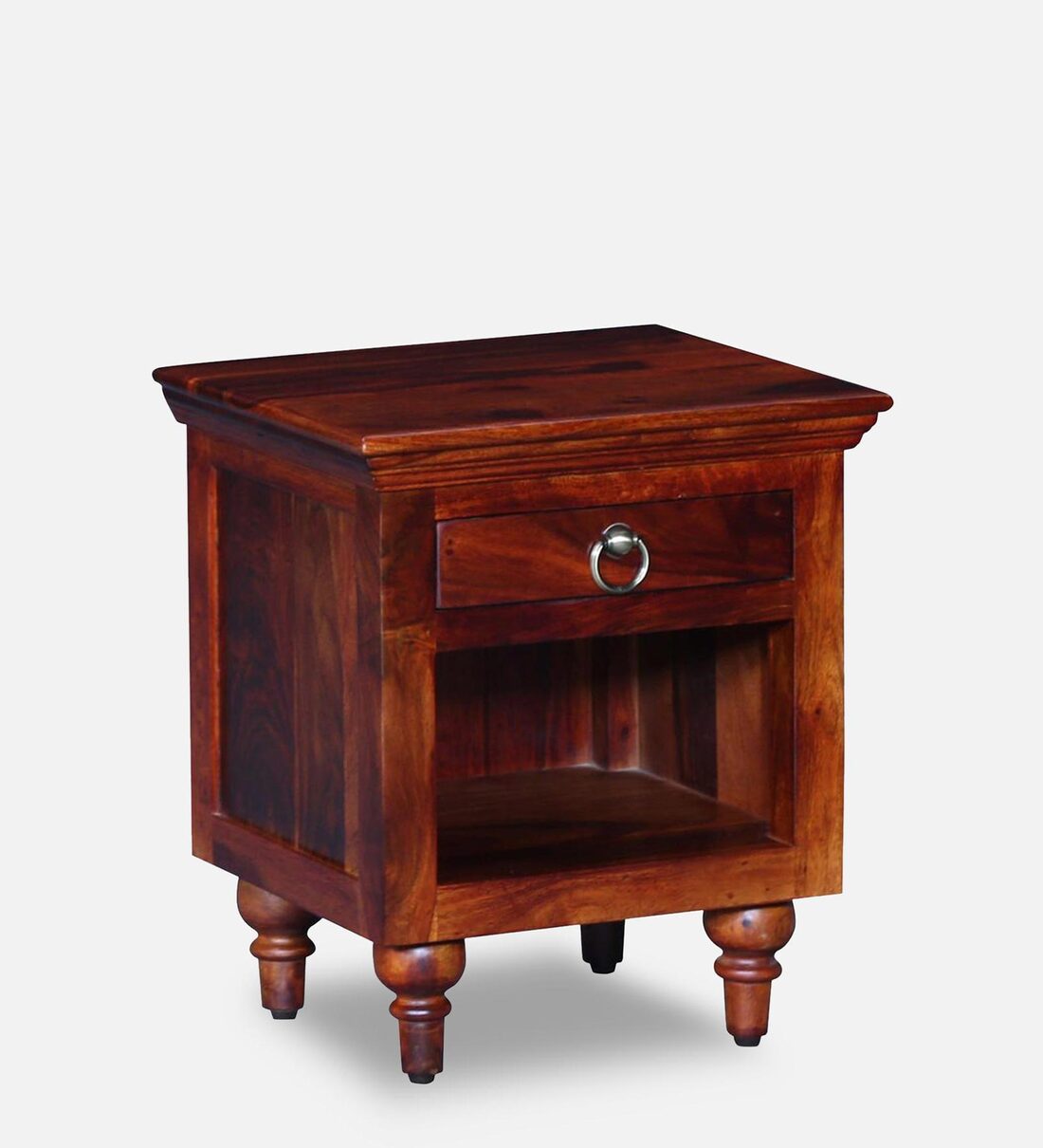 Buy Harleston Solid Wood Night Stand In Honey Oak Finish By Amberville