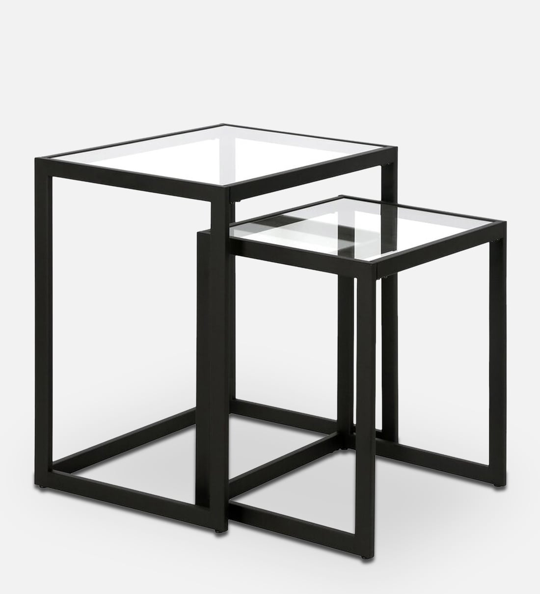 black nest of tables