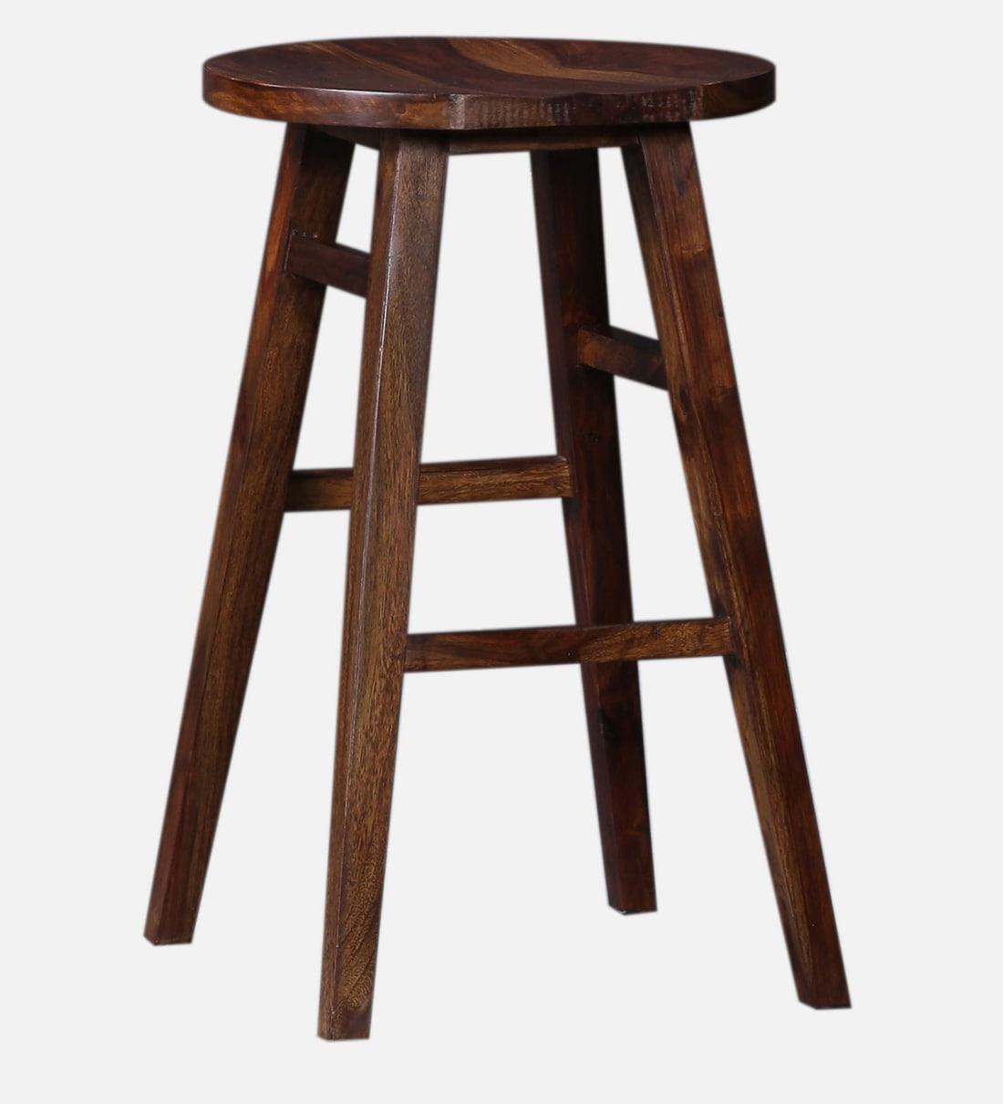 Buy Harrington Sheesham Wood Bar Stool In Provincial Teak Finish By ...