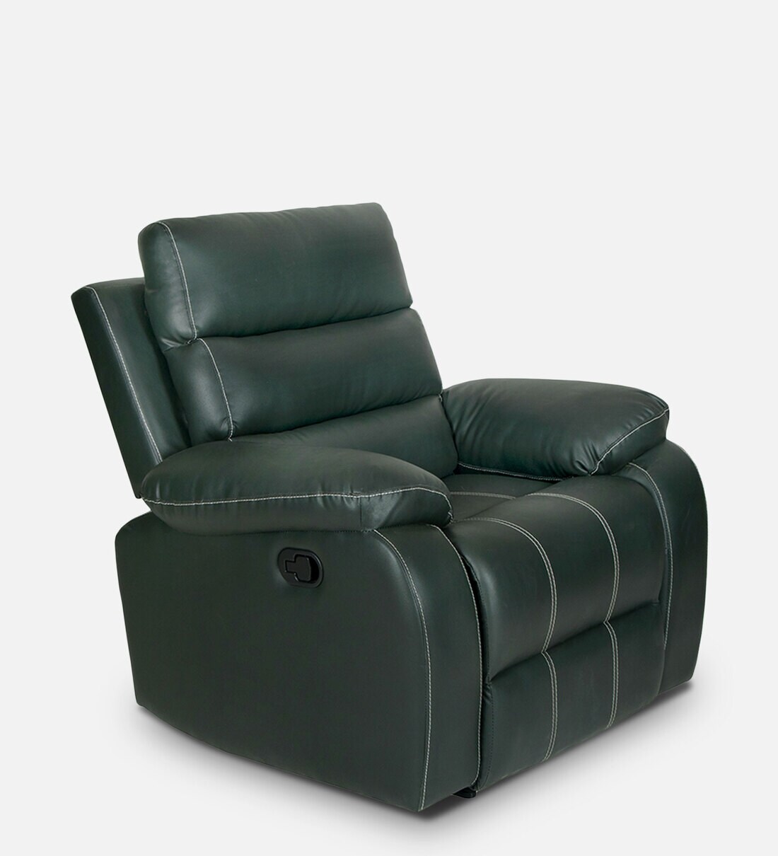 Buy Harrison 1 Seater Recliner In Green Colour at 58 OFF by Evok