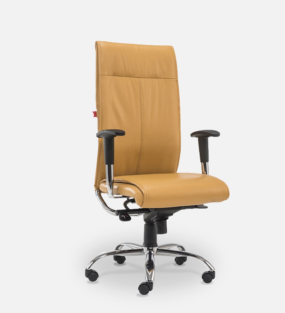 Buy Haud High Back Executive Chair in Yellow Colour By Durian Online