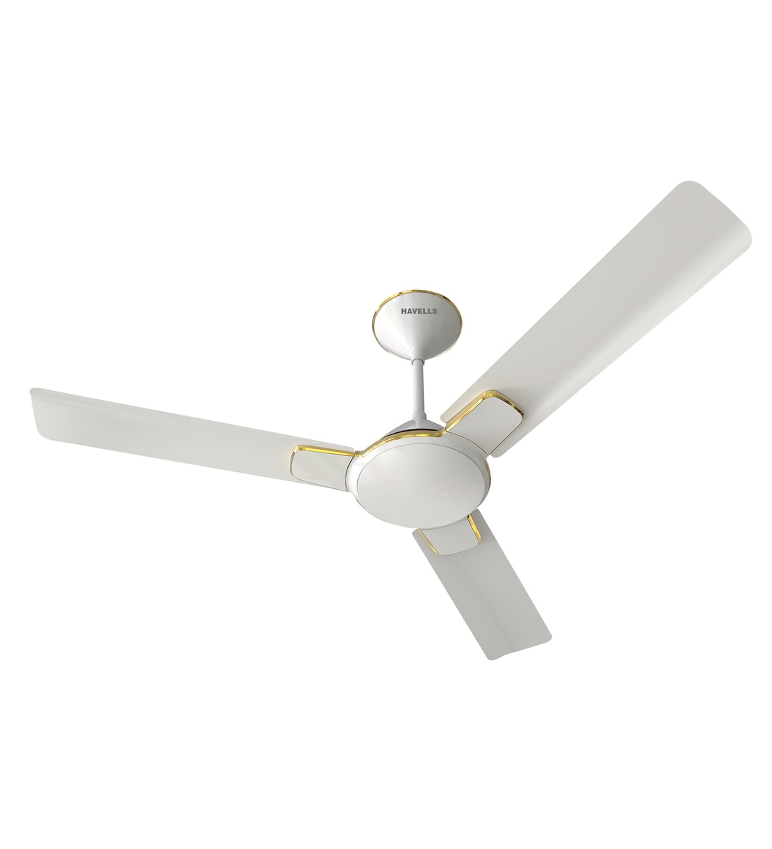 Buy Espresso 900 mm Pearl White Gold Ceiling Fan by Havells Online
