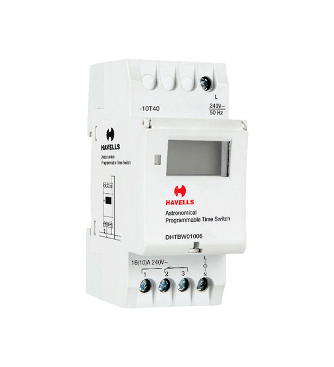 Buy Havells Weekly Programmable Time Switch Online Modular Switches