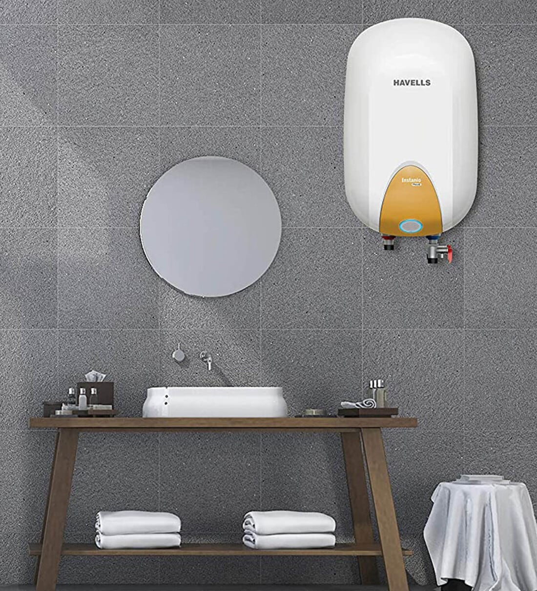 Buy Havells Instanio Prime 15L 2000W 4 Star Storage Water Heater at 48% OFF  by Havells | Pepperfry