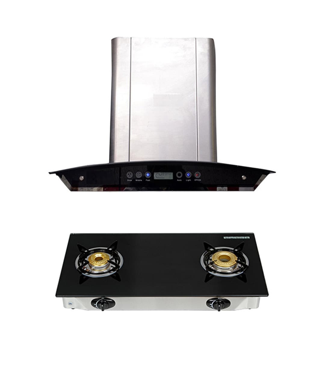 Buy Hawk 102 60 Cm Hood Chimney & 2 Burner Hob Combo Online Chimneys