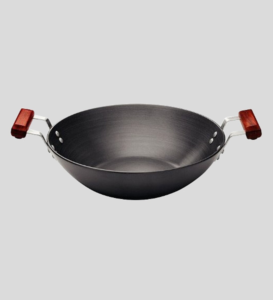 Buy Hawkins Aluminium Futura Hard Anodised Deep Frypan with Handles 2.