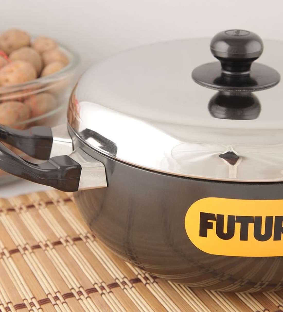 Buy Hawkins Futura Aluminium All Purpose Pan with Stainless Steel Lid