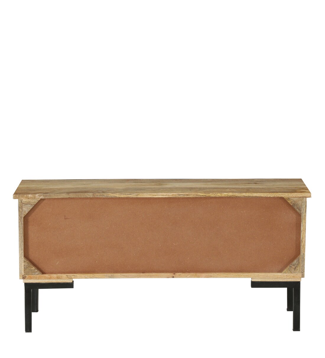 Buy Haywood Solid Wood Entertainment Unit In Natural Finish Bohemiana