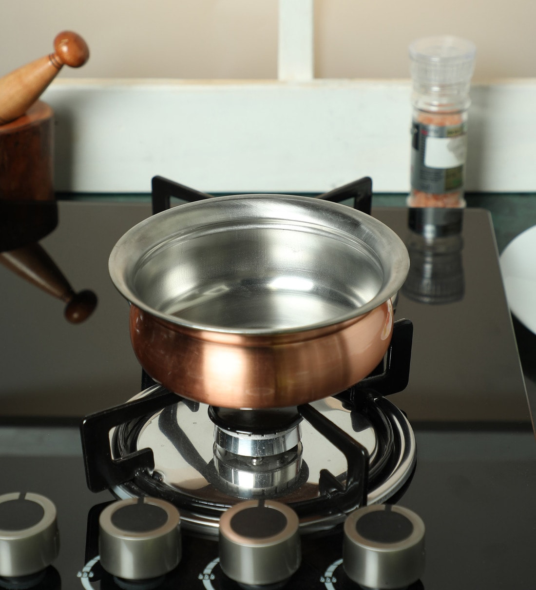 Small Handi Buy Hazel Stainless Steel Copper Mini Handis ,400ML, 550ML & 770ML ...