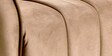 Hairo Velvet 2 Seater Sofa In Beige Colour