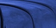 Hairo Velvet 2 Seater Sofa In Blue Colour