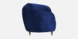 Hairo Velvet 2 Seater Sofa In Blue Colour