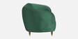 Hairo Velvet 2 Seater Sofa In Forest Green Colour