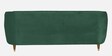 Hairo Velvet 2 Seater Sofa In Forest Green Colour