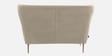 Halifax Velvet 2 Seater Sofa in Beige Colour