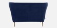 Halifax Velvet 2 Seater Sofa in Navy Blue Colour