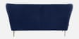 Halifax Velvet 3 Seater Sofa in Navy Blue Colour Halifax Velvet 3 Seater Sofa in Navy Blue Colour