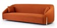 Halo 3 Seater Sofa In Caramel Spice Colour