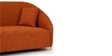 Halo 3 Seater Sofa In Caramel Spice Colour
