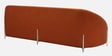 Halo 3 Seater Sofa In Caramel Spice Colour