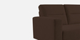 Harbel Fabric 3 Seater Sofa in Cholocate Brown Colour