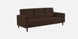 Harbel Fabric 3 Seater Sofa in Cholocate Brown Colour
