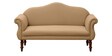 Harleston Sheesham Wood 2 Seater Sofa In Honey Oak Finish