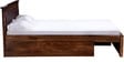 Oakville King Size Bed With Storage in Provincial Teak Finish