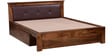 Oakville King Size Bed With Storage in Provincial Teak Finish