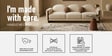 Havenrest 3 Seater Sofa In Off White Colour