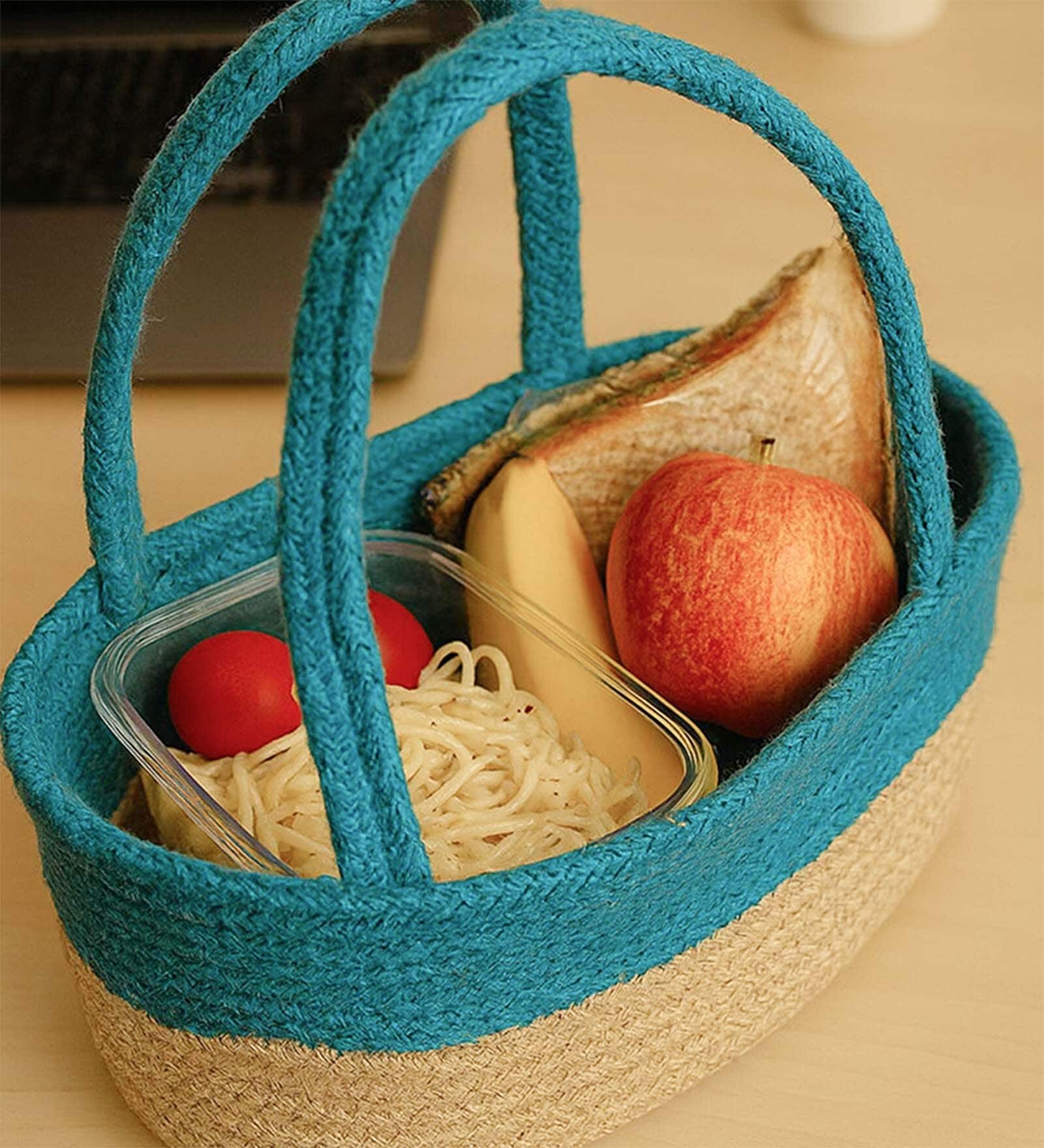 Lunch Basket   Multipurpose Basket For Lunch,Storage,Gifting & More