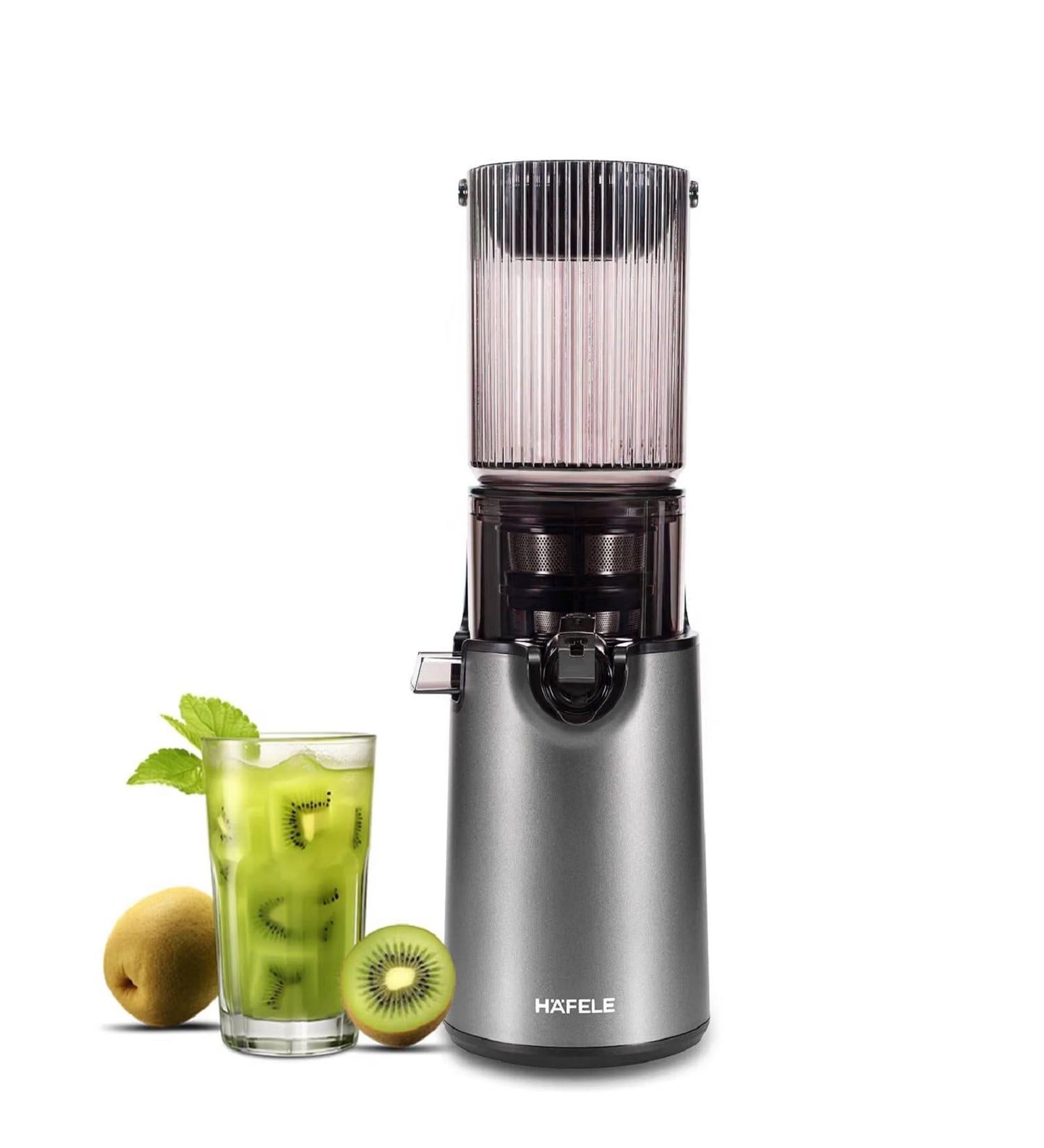 Hafele Magnus Prime Cold Press Juicer, 100mm Wide Chute, All-in-1 Fruit & Vegetable Juicer, 50RPM Speed for Max Nutrition,Maximum Extraction of Juice, 250W-Black Hafele Magnus Prime Cold Press Juicer, 100mm Wide Chute, All-in-1 Fruit & Vegetable Juicer, 50RPM Speed for Max Nutrition,Maximum Extraction of Juice, 250W-Black
