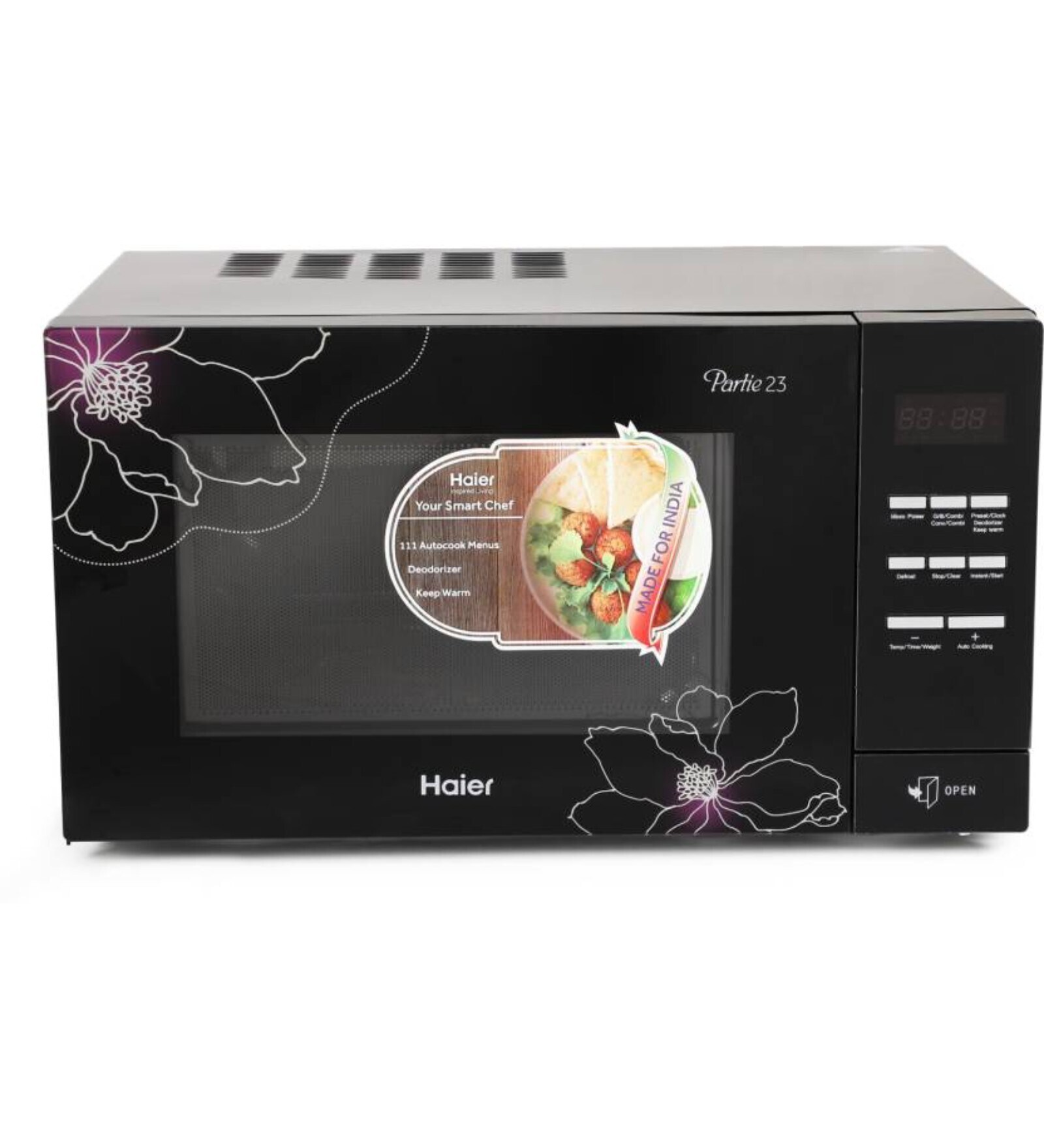 Haier 23 L Convection Microwave Oven  (HIL2301CBSB, Black)