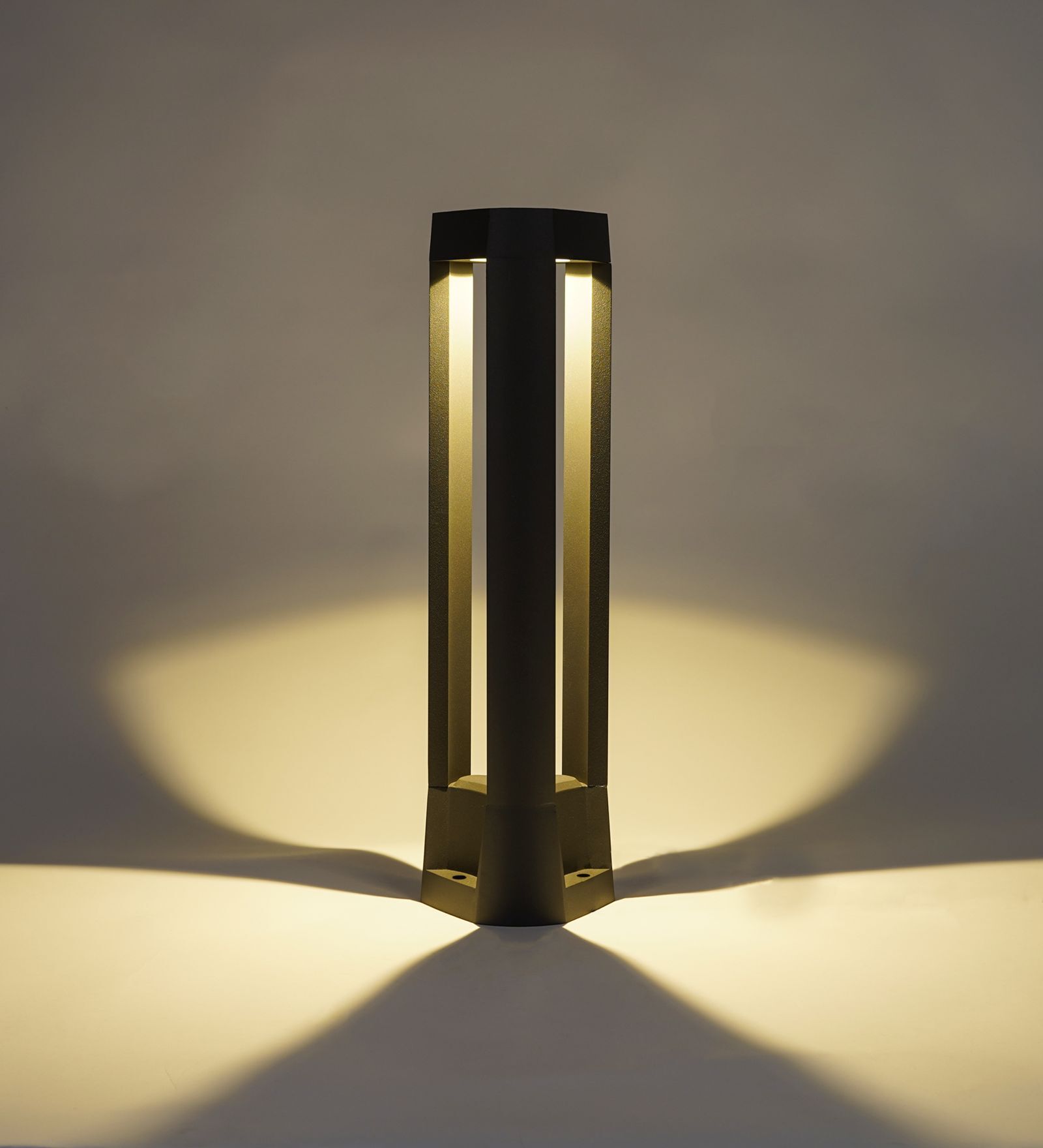 Hallam Aluminum Outdoor Bollard Light