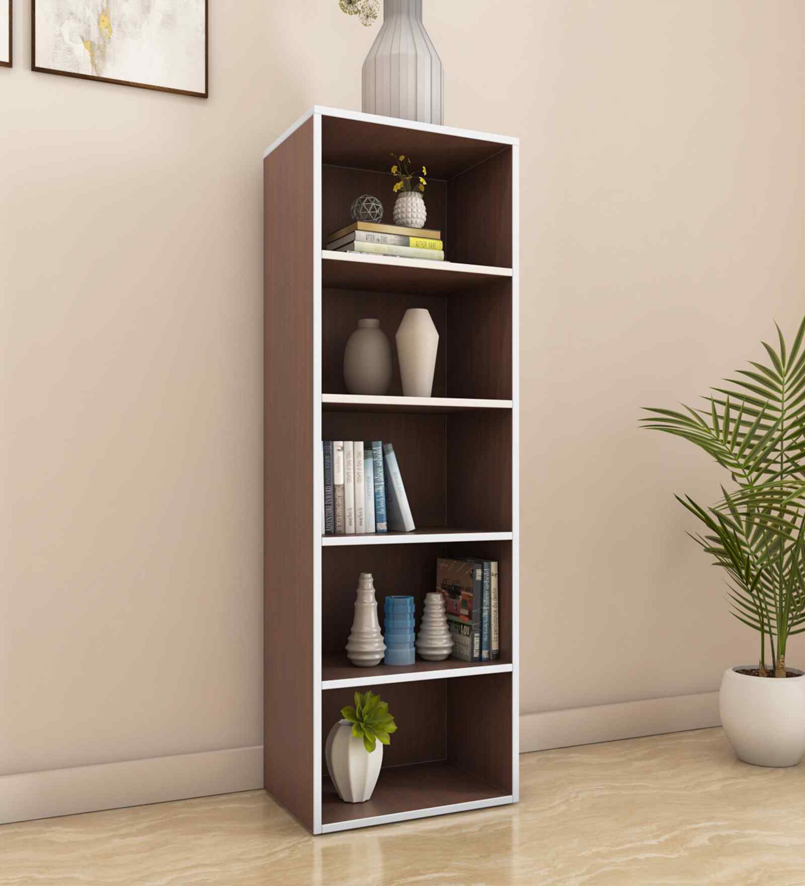 Halo 5 Tier Storage Cabinet In Legno Oak Finish Halo 5 Tier Storage Cabinet In Legno Oak Finish