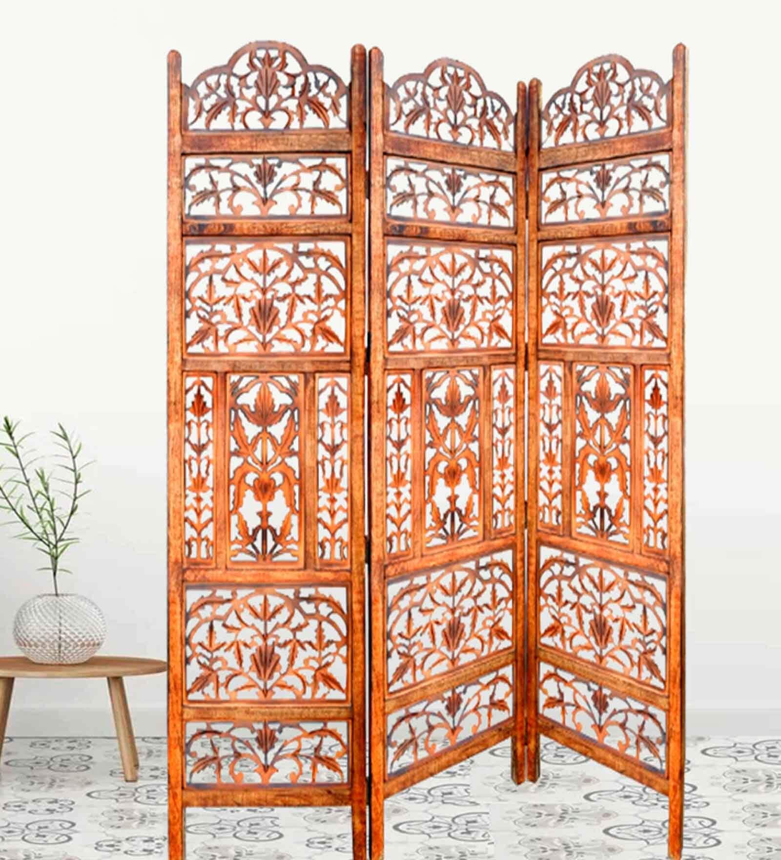 Handcarved Mdf Ben Room Divider Seprator