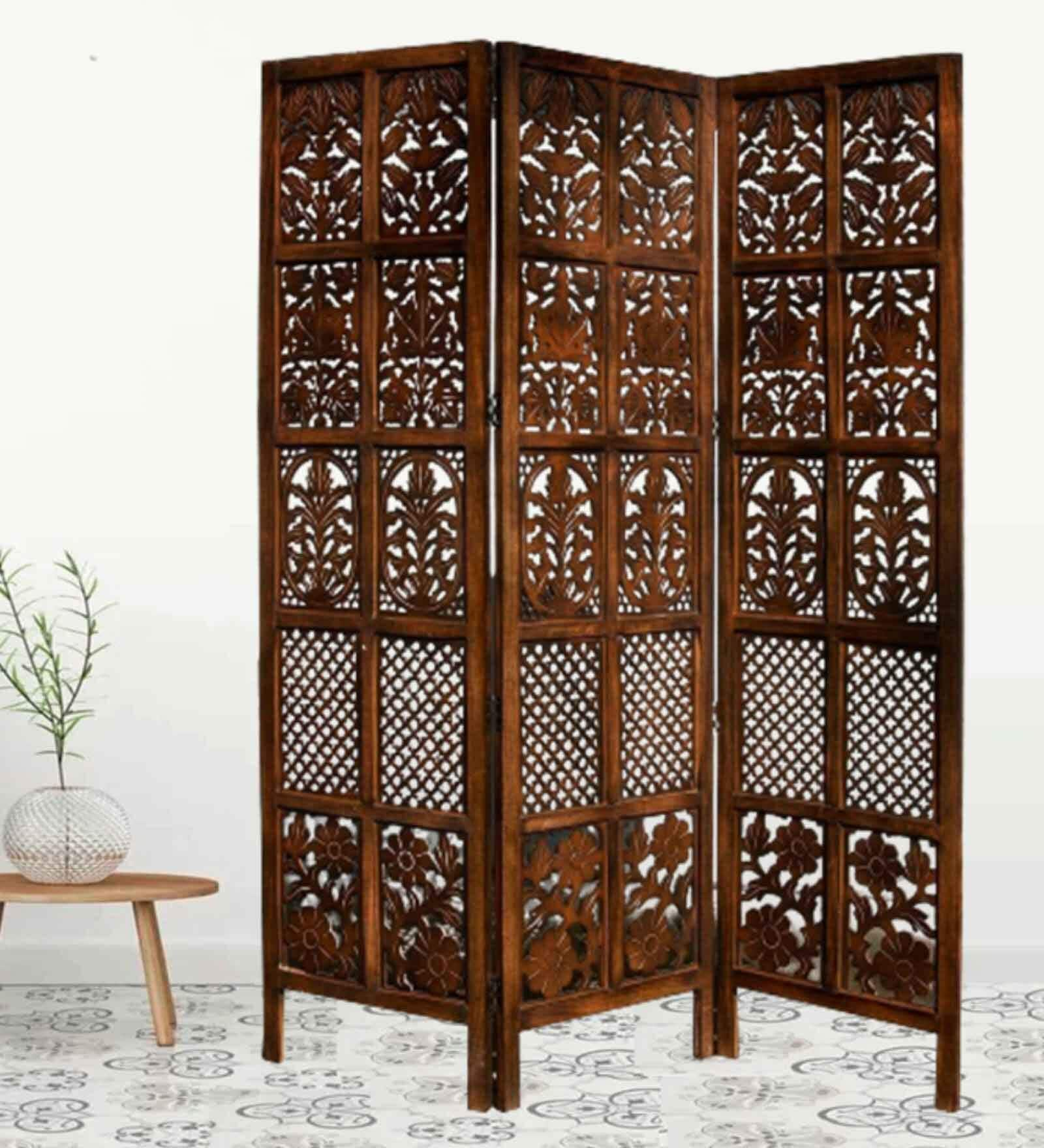 Buy Handcarved Mdf Zrava Room Divider Seprator at 26% OFF by Shilpi ...